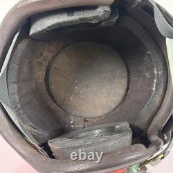 Vintage Topgun Style FLIGHT HELMET /AVIATOR FIGHTER PILOT Please See Pictures