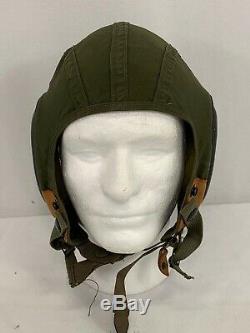 Vintage US Air Force Pilots Gentex Intermediate Flight Helmet