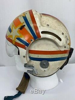 Vintage US Coast Guard Pilots Flight Helmet