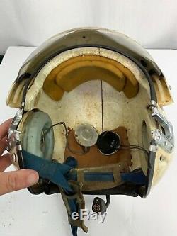 Vintage US Coast Guard Pilots Flight Helmet