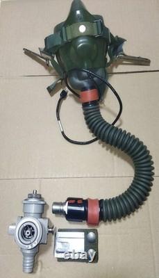 Vintage US Military Flight Helmet Oxygen Mask MS22001 Aviation Pilot Collectible