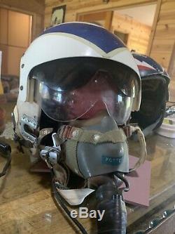 Vintage Vietnam Era Fighter Pilot's Flight Helmet