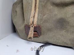 Vintage WWII Air Force Pilots AN-H-15 Helmet Cap Flight 2 Headset w Mic& Bag Lot