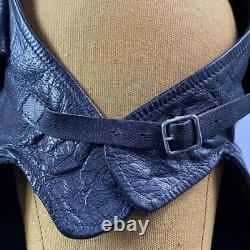 Vintage WWII US Navy Pilot Leather Flight Helmet NAF 1092 Aviator CAP SO Stamped