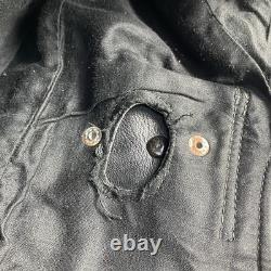 Vintage WWII US Navy Pilot Leather Flight Helmet NAF 1092 Aviator CAP SO Stamped