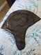Vintage WWII US Navy Type M-450 Leather Flight Helmet 4-Panel Pilot Goggle Strap
