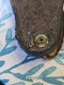 Vintage WWII US Navy Type M-450 Leather Flight Helmet 4-Panel Pilot Goggle Strap Vintage WWII US Navy Type M-450 Leather Flight Helmet 4-Panel Pilot Goggle Strap