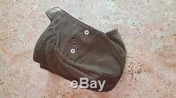 Vintage Wwii German Luftwaffe Pilot Aviator Leather Flight Helmet Cap