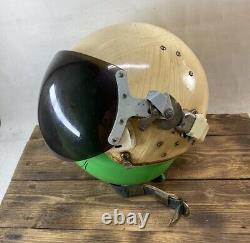 Vintage ZSh-5 Pilot Helmet Mask With Airforce Airplane USSR Flight