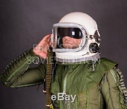 Vintage fighter pilot helmet size XL 3 GSH-6 flight jet space air force Russian