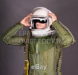 Vintage fighter pilot helmet size XL 3 GSH-6 flight jet space air force Russian