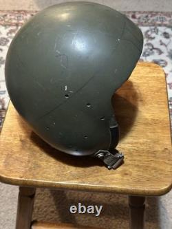 Vintage military Pilot flight helmet