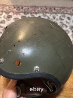 Vintage military Pilot flight helmet