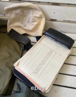 Vtg 1982 US HGU-26P. Air Force helmet, MBU-12/P Mask VAW-126 Logbook E-2C Group