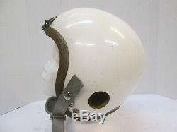 Vtg US MILITARY Flight Helmet with Original Face Plate Holder Jet pilot helmet