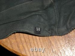 WW1 1930's GERMAN PILOTS FLIGHT FLYING HELMET & GOGGLES. Sz58