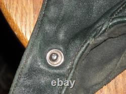 WW1 1930's GERMAN PILOTS FLIGHT FLYING HELMET & GOGGLES. Sz58