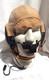 WW2 Army Air Force ANH-15 Pilot Khaki Flight Helmet With RARE MX-108/UR Lip Mike