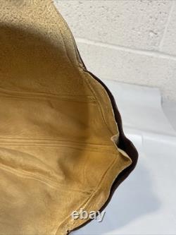 WW2 Era Leather Flight Helmet NAF 1092 7 3/8 USN Navy Flyers Pilot Chin Strap