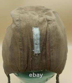 WW2 German Luftwaffe FK-34 Summer Pilots Flight Crew Helmet Hat SCARCE