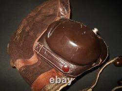 WW2 German Luftwaffe LKpN101 Netzkopfhaube SUMMER PILOT FLIGHT HELMET NICE