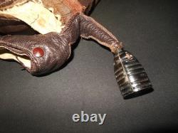 WW2 German Luftwaffe LKpN101 Netzkopfhaube SUMMER PILOT FLIGHT HELMET NICE