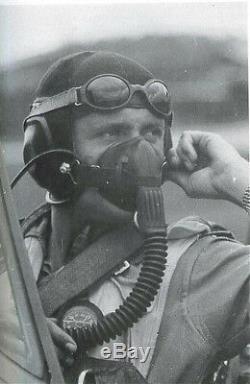 WW2 German Luftwaffe LKpN101 Netzkopfhaube SUMMER PILOT FLIGHT HELMET NICE