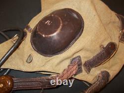 WW2 German Luftwaffe LKpS100 Fliegerkopfhaube PILOT FLIGHT HELMET EARLY