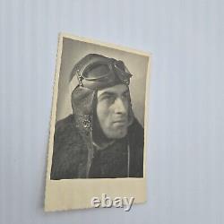 WW2 German Original Lufwaffe Pilot goggles flight helmet aviation aviator 1941