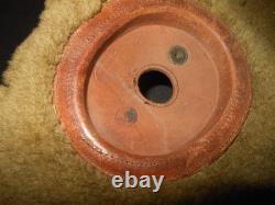 WW2 Imperial Japanese Army WINTER LEATHER & FUR PILOT FLIGHT HELMET GOOD