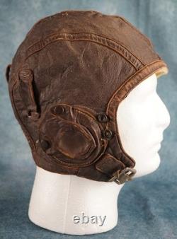 WW2 US Navy 1092W flight helmet pilot Air Corps Force military veteran estate