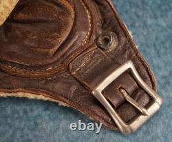 WW2 US Navy 1092W flight helmet pilot Air Corps Force military veteran estate