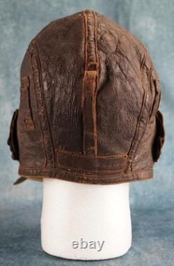 WW2 US Navy 1092W flight helmet pilot Air Corps Force military veteran estate