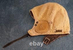 WW2 US Navy 1092W flight helmet pilot Air Corps Force military veteran estate