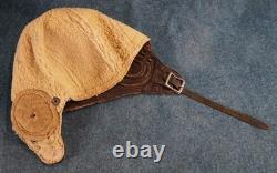 WW2 US Navy 1092W flight helmet pilot Air Corps Force military veteran estate