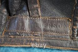 WW2 US Navy 1092W flight helmet pilot Air Corps Force military veteran estate