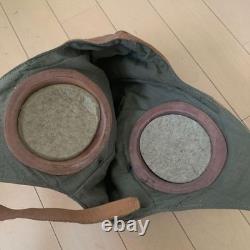 WWII Imperial Japanese Army Leather Flight Helmet Pilot Cap Vintage Original