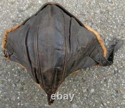 WWII Imperial Japanese Navy Pilot Flight Helmet Late Model Vintage Military JPN