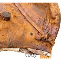 WWII Japanese Navy Pilot Flight Helmet Goggles Yokosuka 1945 Eagle Eye Gear Vtg