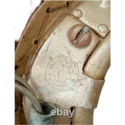 WWII Japanese Navy Pilot Flight Helmet Goggles Yokosuka 1945 Eagle Eye Gear Vtg WWII Japanese Navy Pilot Flight Helmet Goggles Yokosuka 1945 Eagle Eye Gear Vtg