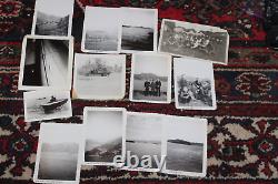 WWII Navy Flight Jacket Helmet Photos Hiroshima Nagasaki USS Iowa Seahawk Pilot