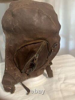 WWII RCAF RAF B type flying flight helmet pilot