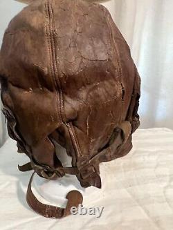 WWII RCAF RAF B type flying flight helmet pilot