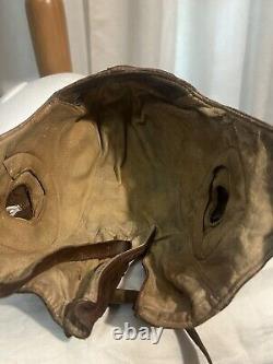 WWII RCAF RAF B type flying flight helmet pilot