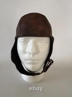WWII Soviet Union Pilot Leather Flight Helmet RKKA Red Army Air Force