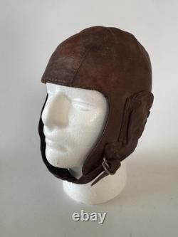 WWII Soviet Union Pilot Leather Flight Helmet RKKA Red Army Air Force