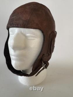 WWII Soviet Union Pilot Leather Flight Helmet RKKA Red Army Air Force