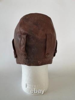 WWII Soviet Union Pilot Leather Flight Helmet RKKA Red Army Air Force