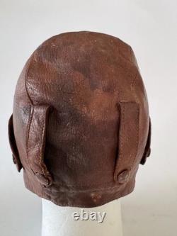 WWII Soviet Union Pilot Leather Flight Helmet RKKA Red Army Air Force