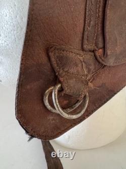 WWII Soviet Union Pilot Leather Flight Helmet RKKA Red Army Air Force